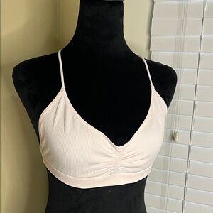 Free People Women's Pale Pink Bralette